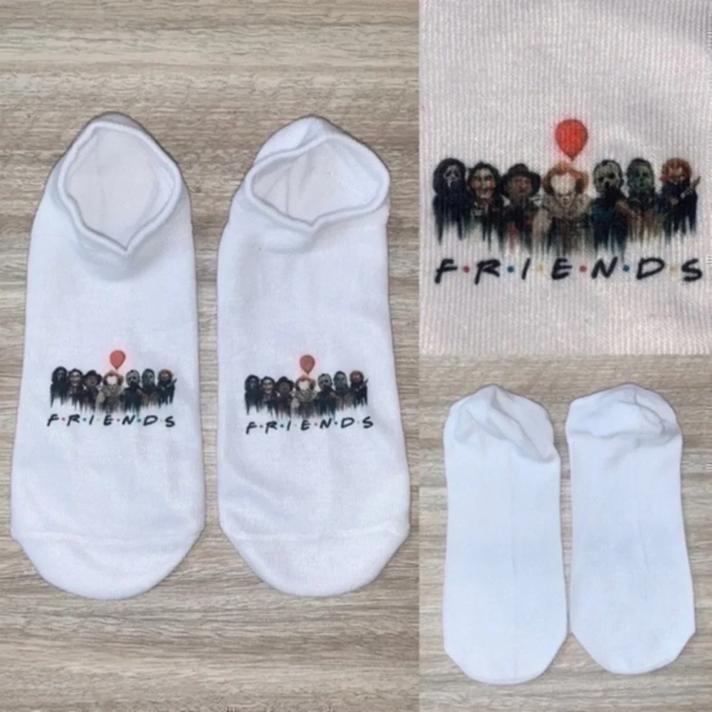 $12ea or 3/$15 Halloween horror woman’s socks size 5-10 new